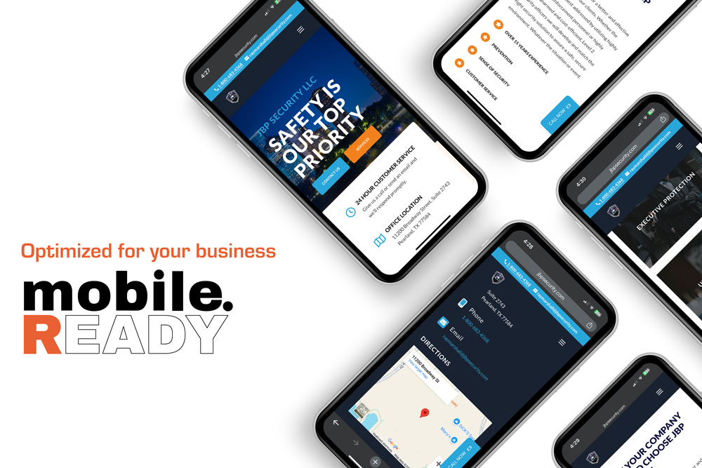 JBP Security mobile design