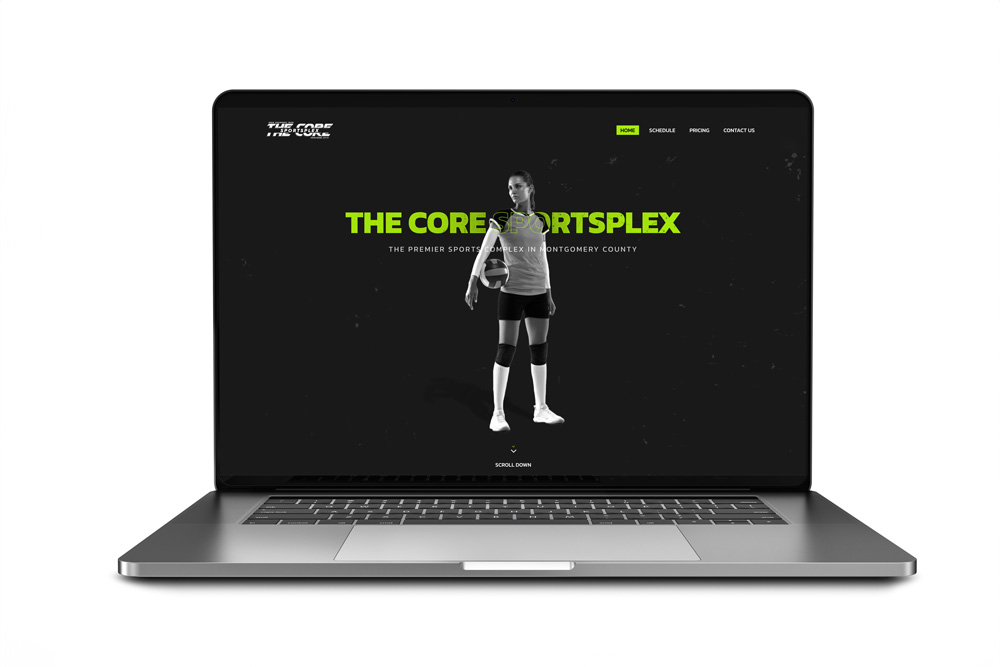 The Core Sportsplex website